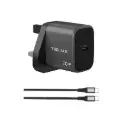TELUX WALL CHARGER PD 20W 1C WITH CABLE C